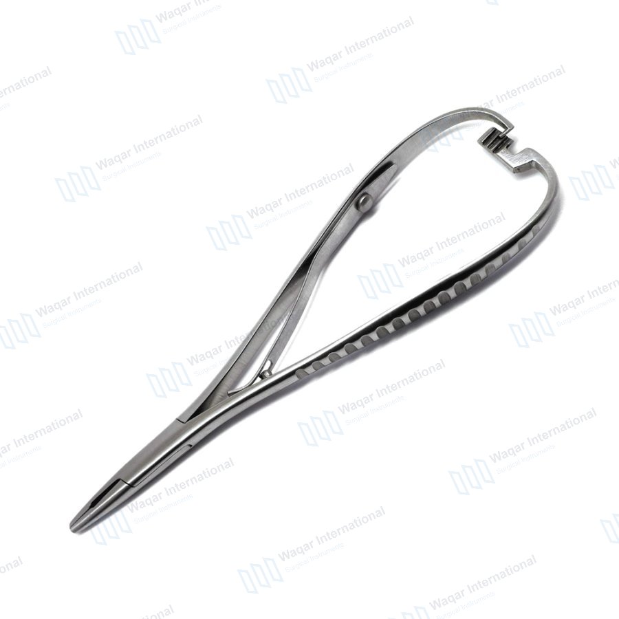 Mathieu Needle Holder 14cm Straight Dental Surgical Instrument — dental instruments manufactured by Waqar International, Sialkot