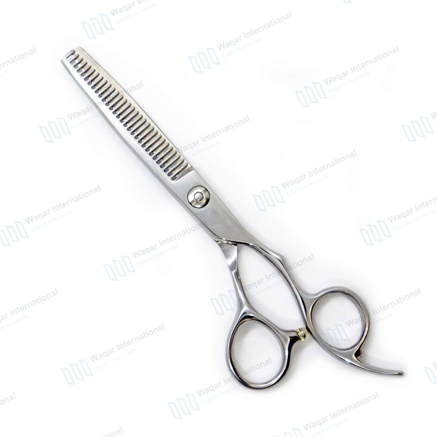 Salon Stainless Steel Thinning Scissors Set for Barber — beauty instruments manufactured by Waqar International, Sialkot