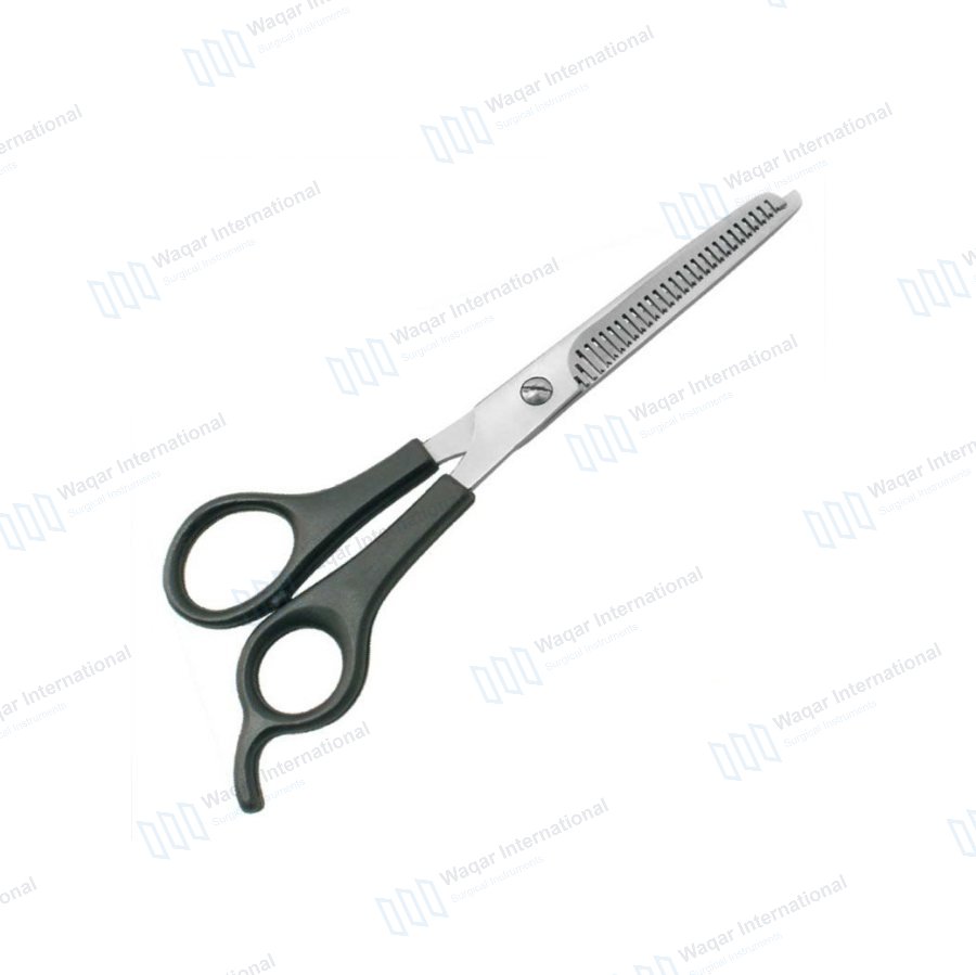 6-Inch Straight Stainless Steel Barber Hair Cutting Thinning — dental instruments manufactured by Waqar International, Sialkot