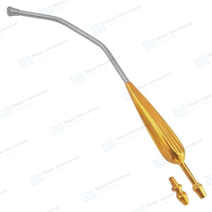 Yankauer Suction Tube with Removable Tip — surgical instruments manufactured by Waqar International, Sialkot