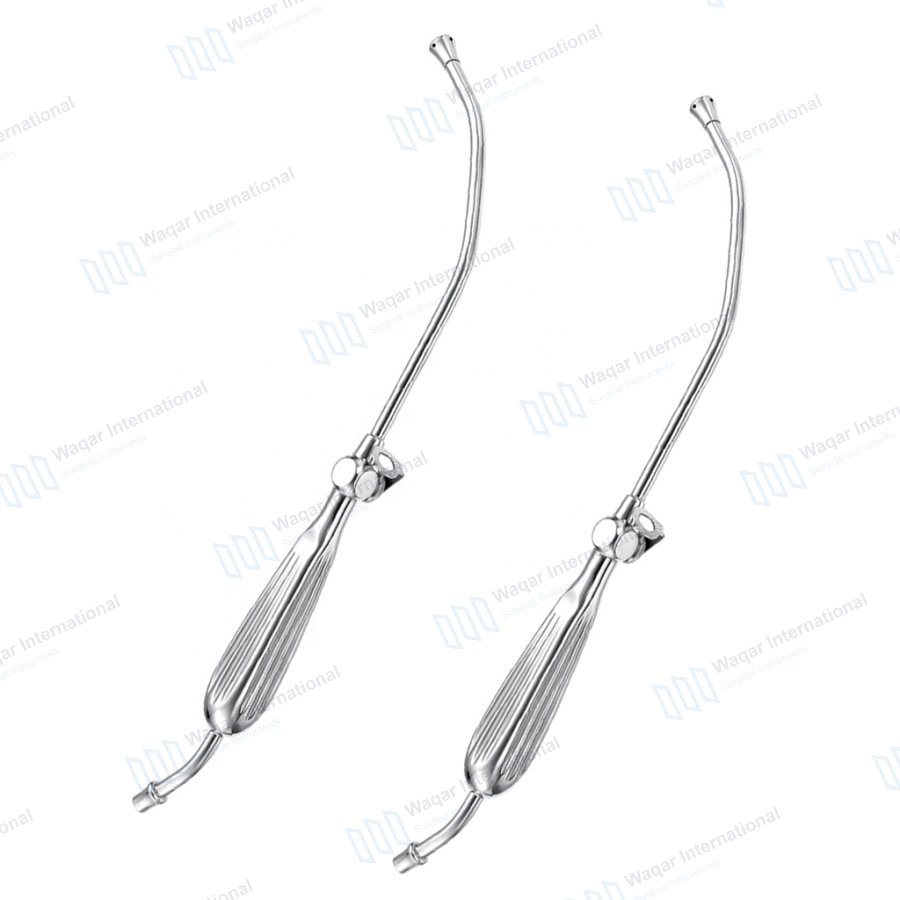 Stainless Steel Transparent Yankauer Cannula Suction Collection — surgical instruments manufactured by Waqar International, Sialkot