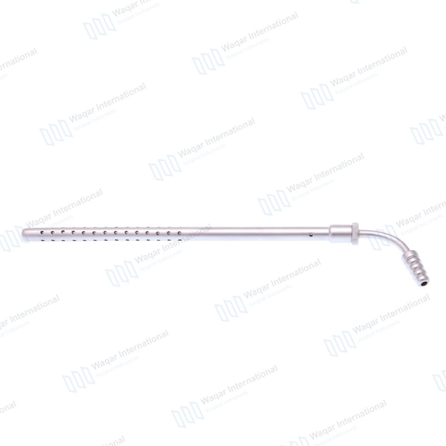Neurosurgery Poole Suction Tube Straight Curved — neuro surgical manufactured by Waqar International, Sialkot