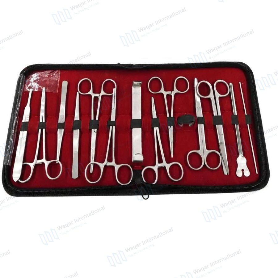Stainless Steel Minor Surgery Delivery Set Surgical — surgical instruments manufactured by Waqar International, Sialkot