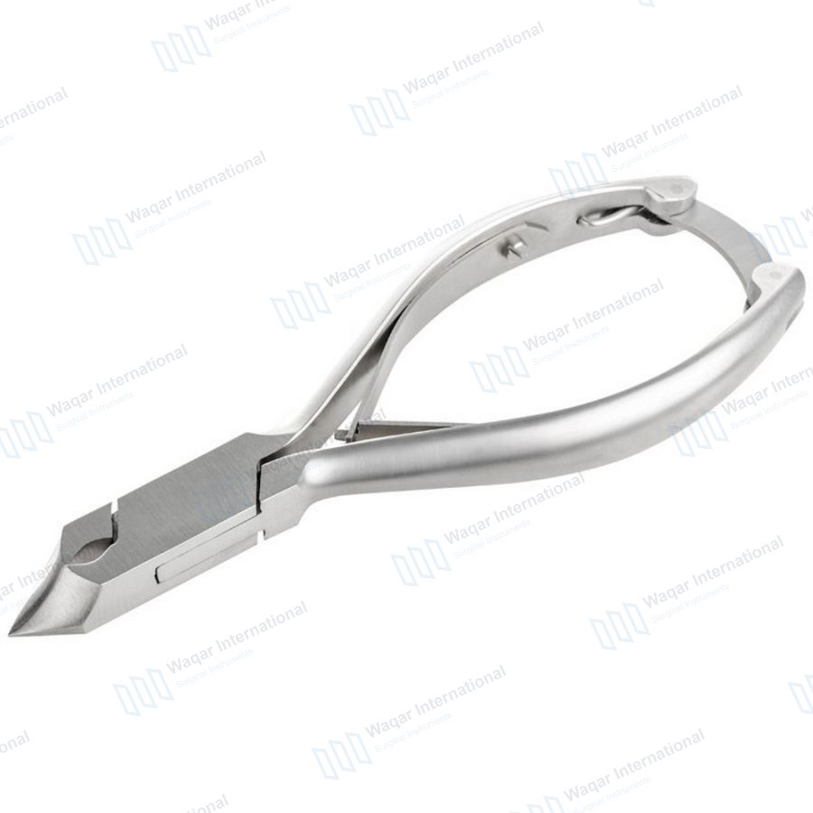 Stainless Steel Cuticle Nail Nippers Wide — beauty instruments manufactured by Waqar International, Sialkot