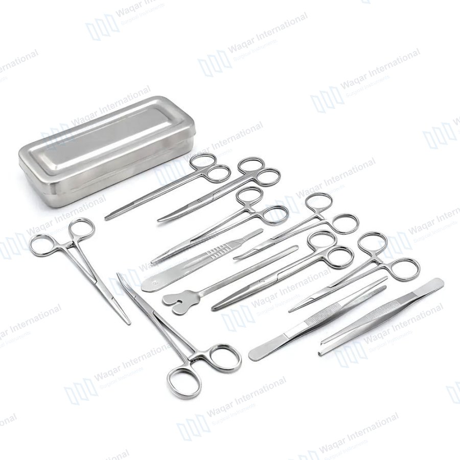 Stainless Steel Minor Surgery Student Hospital Use Dissecting — surgical instruments manufactured by Waqar International, Sialkot