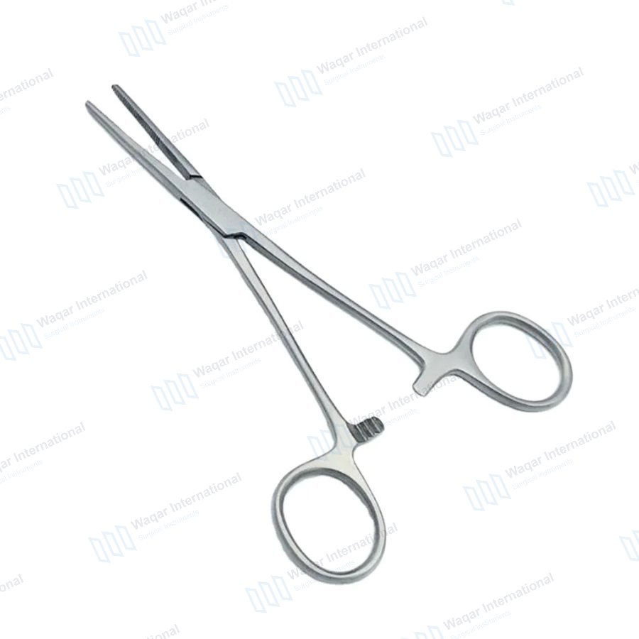 Kelly Hemostatic Forceps 5.50" Straight Steel Surgical Dental — dental instruments manufactured by Waqar International, Sialkot