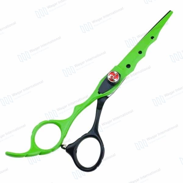 Left-Handed Beauty Barber Scissors Set — beauty instruments manufactured by Waqar International, Sialkot
