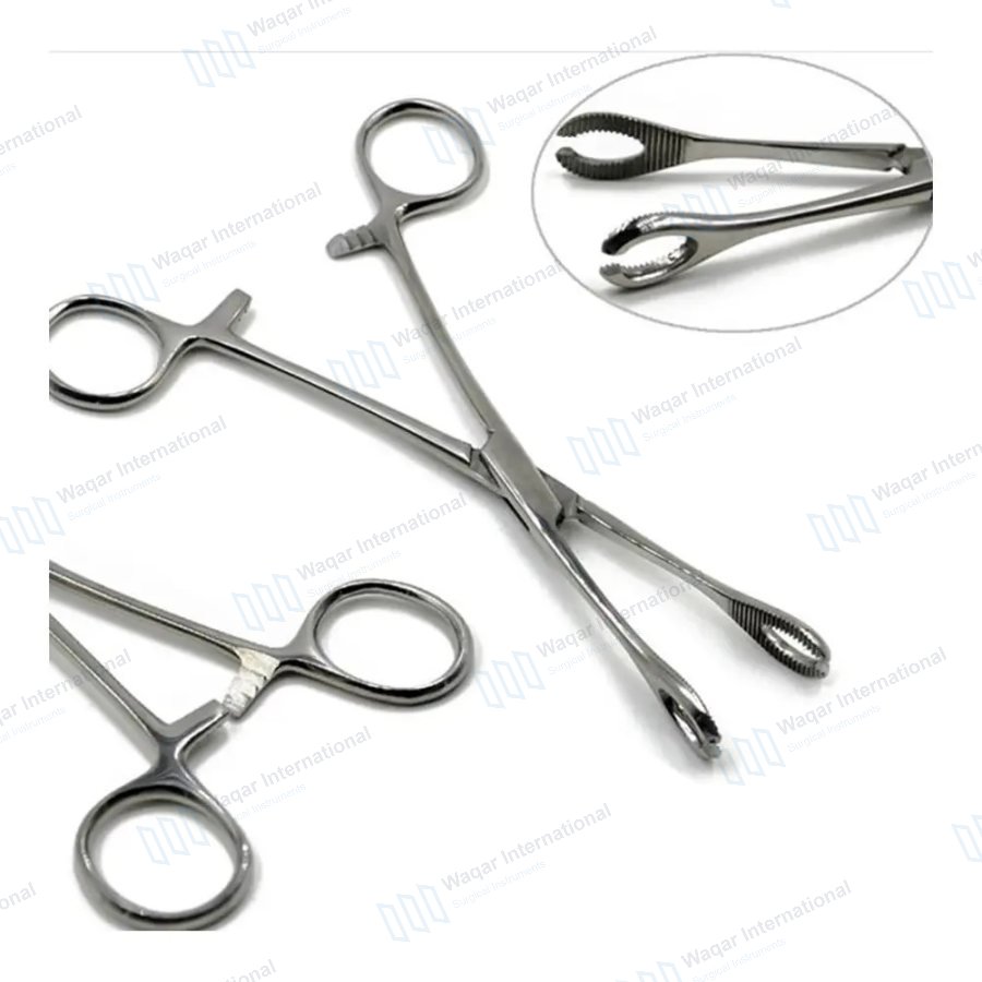 Forester 9.5" Surgical Instruments Stainless Steel Sponge Forceps — surgical instruments manufactured by Waqar International, Sialkot