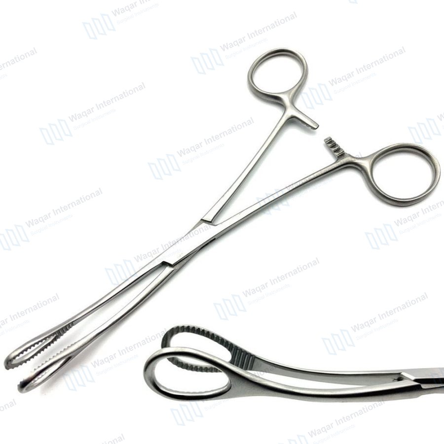 Stainless Steel Surgical Forceps Sponge Holding — surgical instruments manufactured by Waqar International, Sialkot