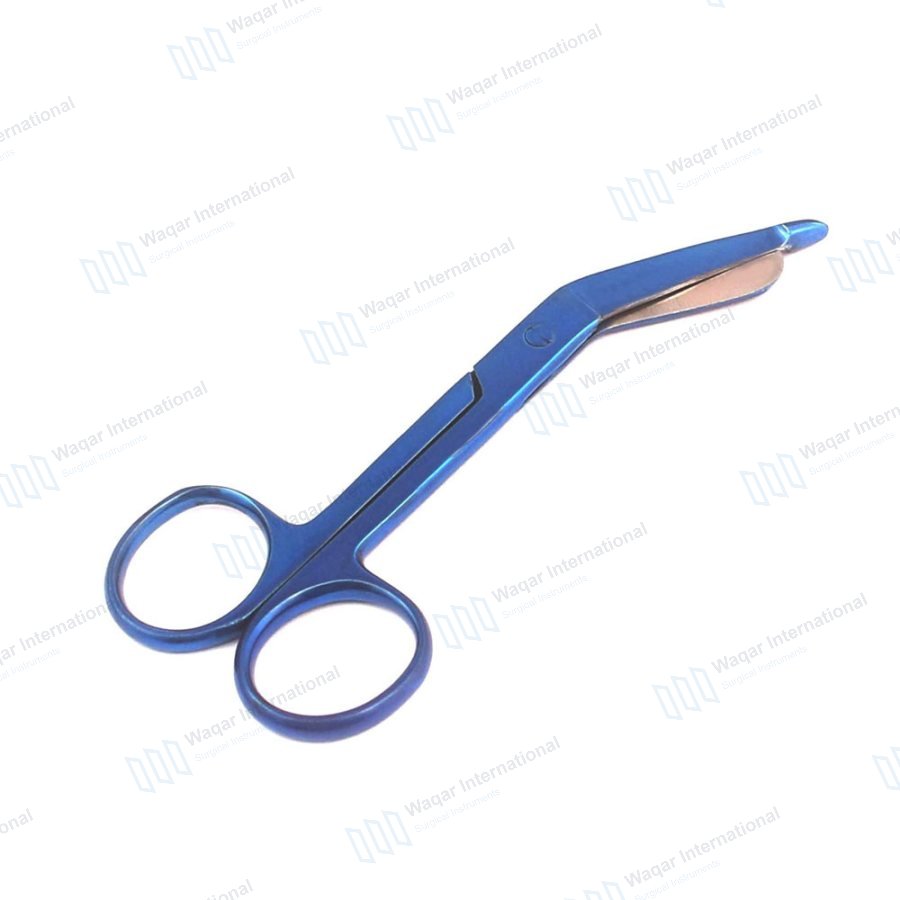 Electrician's Bandage Scissors Left Handed Industrial — surgical instruments manufactured by Waqar International, Sialkot