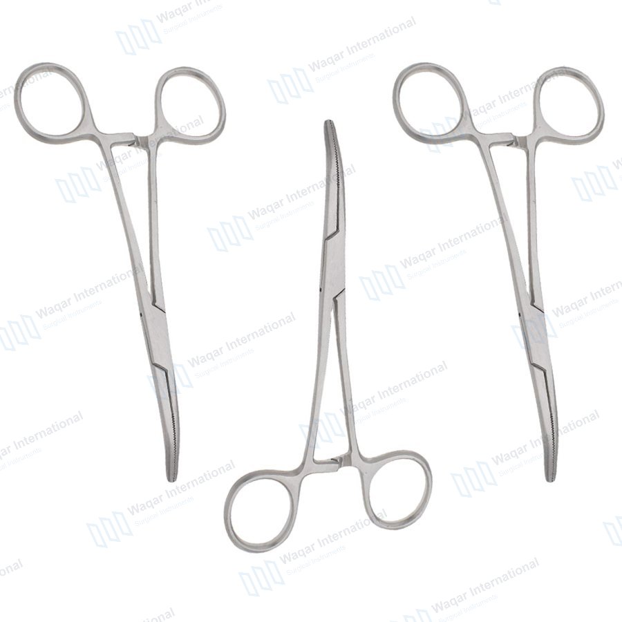Pean Rochester Straight Curved Forceps Hemostat Surgical — surgical instruments manufactured by Waqar International, Sialkot