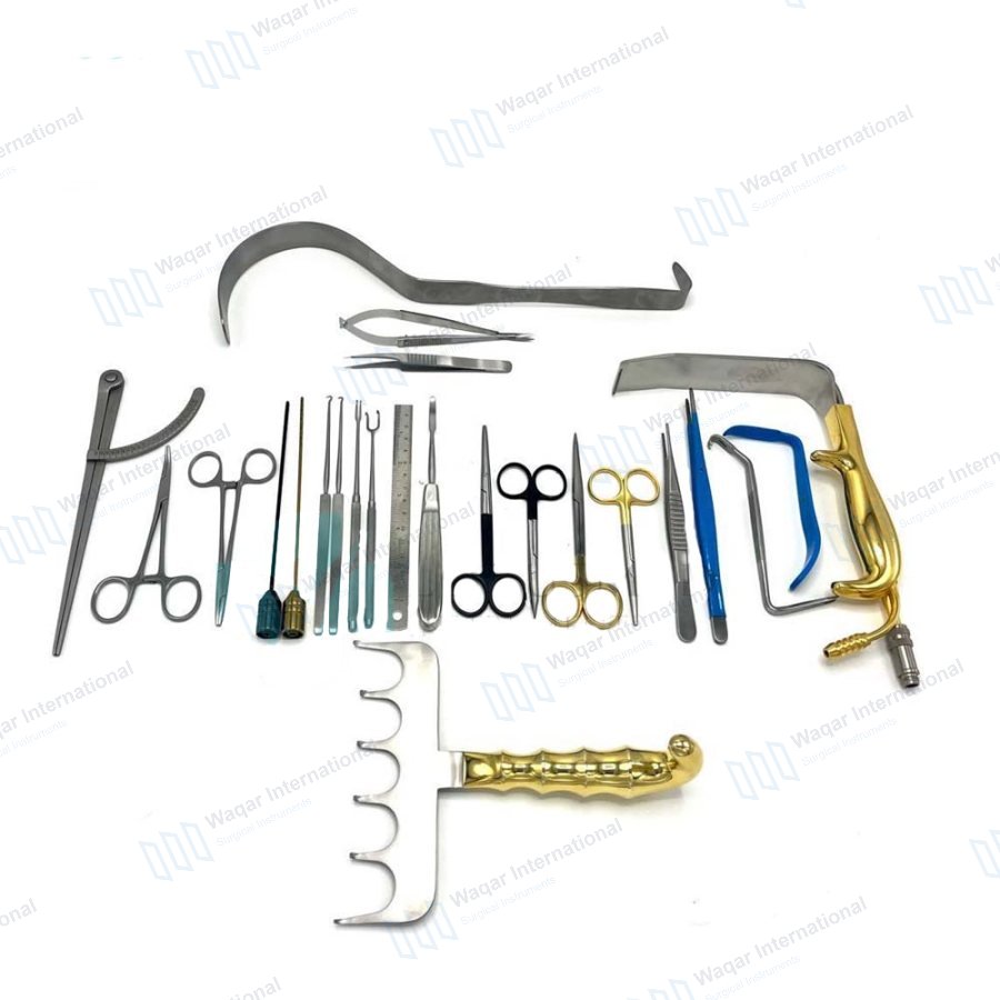 36-Piece Orthopedic Surgical Set Precision Instruments 2-Year — orthopedic instruments manufactured by Waqar International, Sialkot