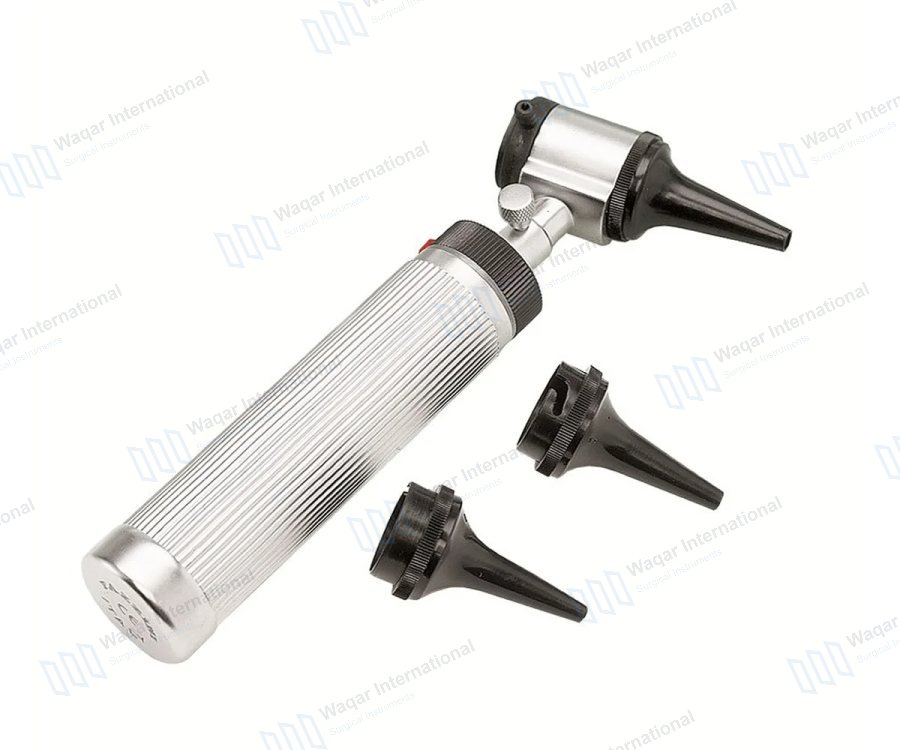 Diagnostic Portable Fiber Optical Otoscope Medical — ent instruments manufactured by Waqar International, Sialkot