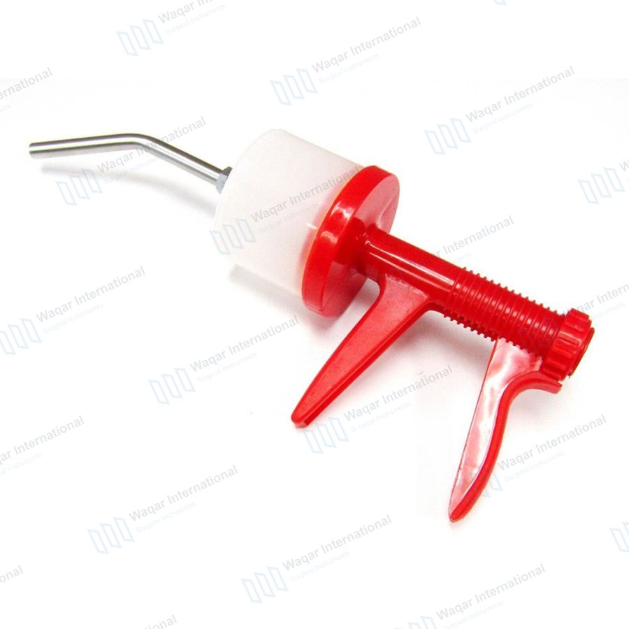 30ml Reusable Automatic Self-filling Dehorner Syringe Drencher Gun Veterinary — veterinary instruments manufactured by Waqar International, Sialkot