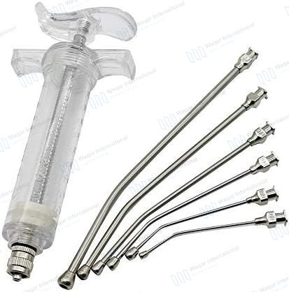 Reusable Handheld Dehorner Drencher Gun for Cattle — veterinary instruments manufactured by Waqar International, Sialkot