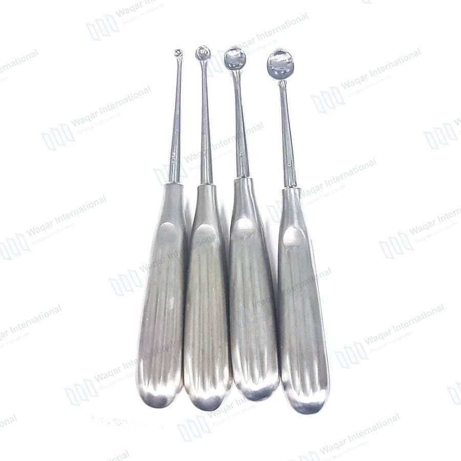 Volkmann Bone Curettes — dental instruments manufactured by Waqar International, Sialkot