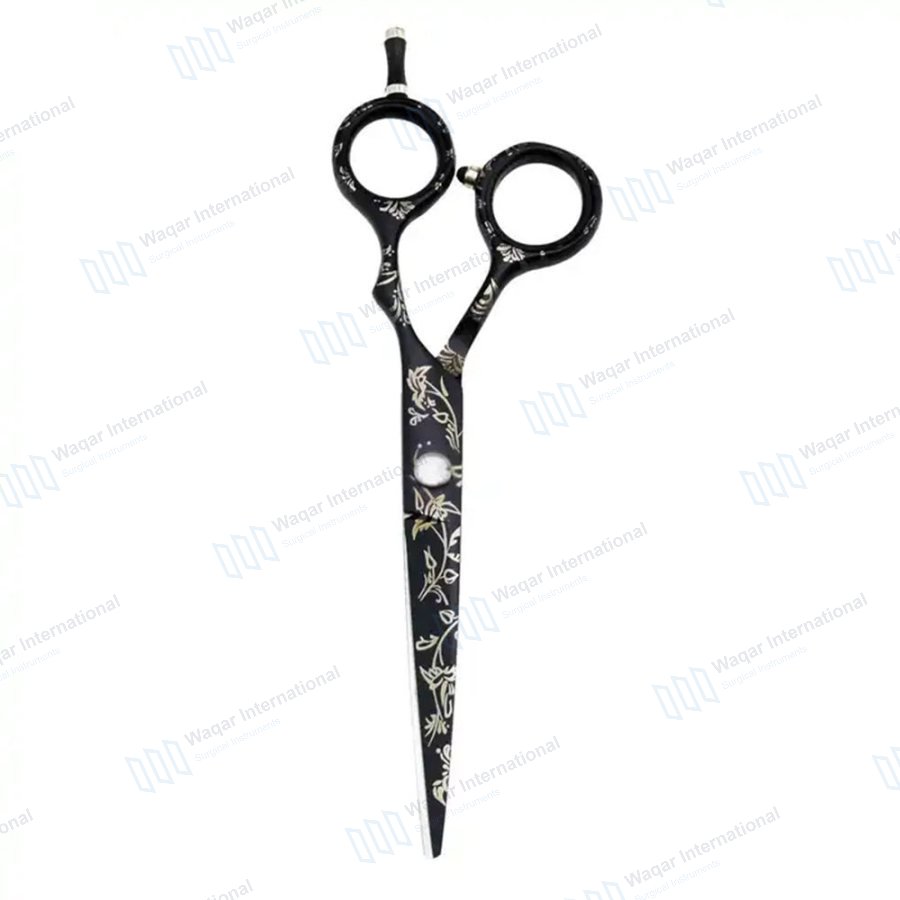 Hair Cutting Scissors Straight Blade Paper Coated — surgical instruments manufactured by Waqar International, Sialkot