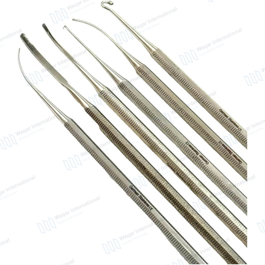 Pull Hook Blunt Pointed with Ball Surgical Instruments — veterinary instruments manufactured by Waqar International, Sialkot