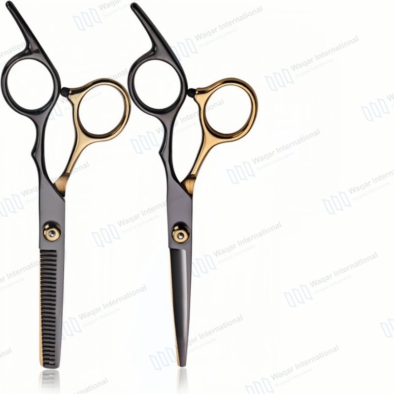 Barber Scissors Japanese 6CR13 Stainless Steel 6.5 Inch — beauty instruments manufactured by Waqar International, Sialkot