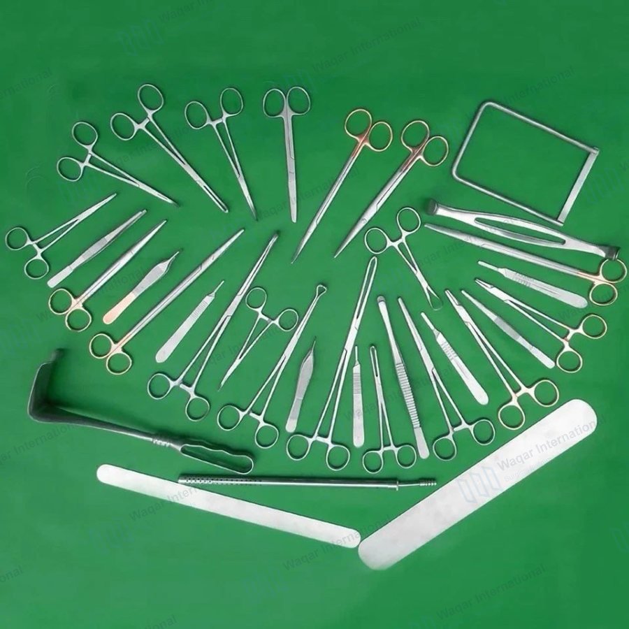 Appendix Hernia Surgery Set 30-Piece Medical — surgical instruments manufactured by Waqar International, Sialkot