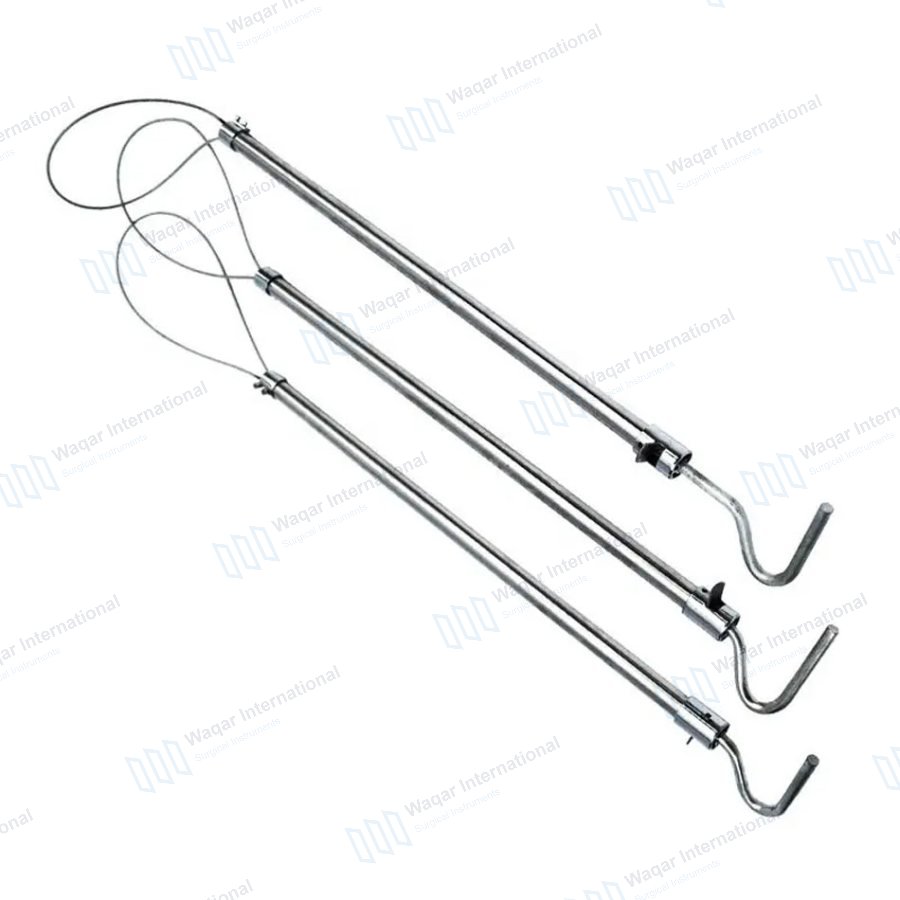 Customizable Stainless Steel Handle Veterinary Insemination Instrument — veterinary instruments manufactured by Waqar International, Sialkot