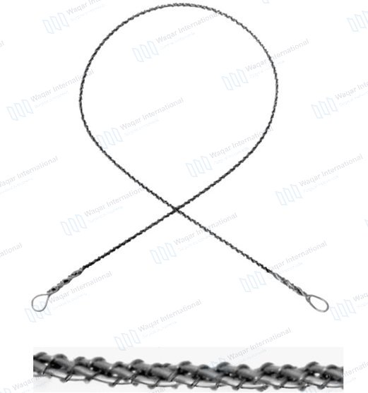 Stainless Steel Surgical Gigli Saw Guide for Bone — orthopedic instruments manufactured by Waqar International, Sialkot
