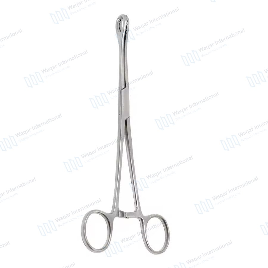 Sponge Forceps 12 Inch Straight — surgical instruments manufactured by Waqar International, Sialkot