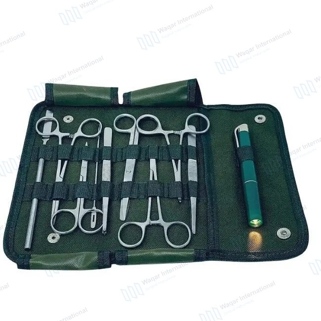 Stainless Steel Suture Practice Training Kit — surgical instruments manufactured by Waqar International, Sialkot