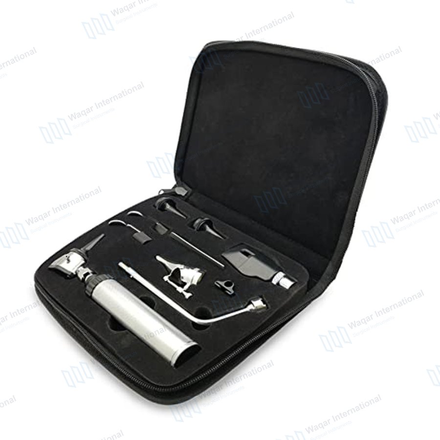 Stainless Steel Diagnostic ENT Surgical Kit — ent instruments manufactured by Waqar International, Sialkot