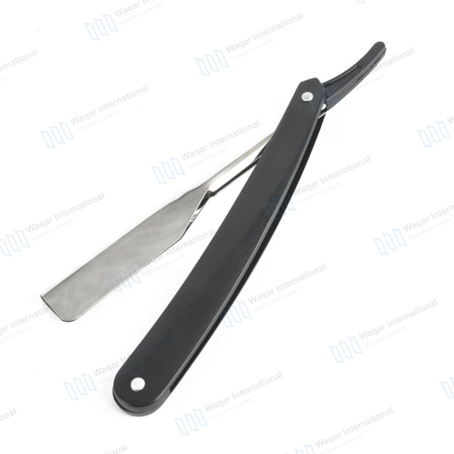 Barber Shaving Razors Straight Blade — beauty instruments manufactured by Waqar International, Sialkot