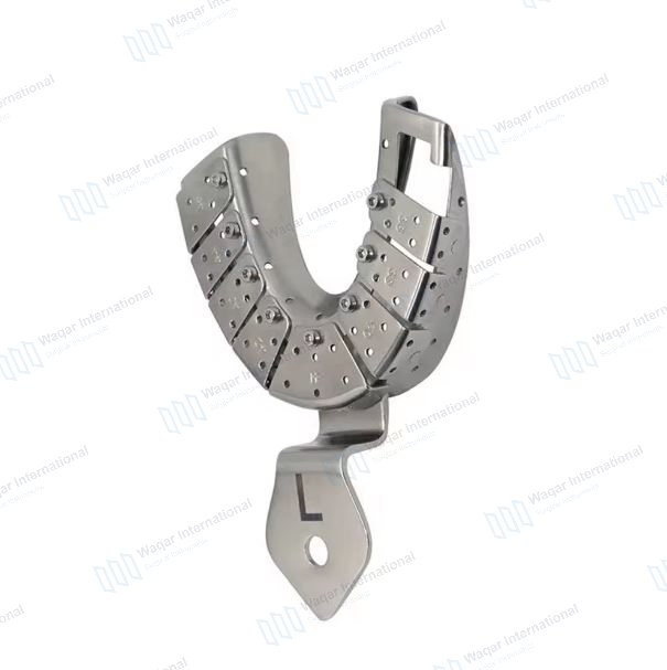 German Stainless Steel NON-PERFORATED — dental instruments manufactured by Waqar International, Sialkot