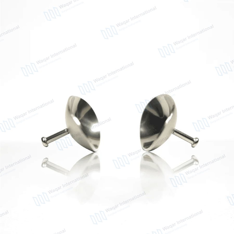 Stainless Steel Corneal Shield Laser Eye Protector — eye instruments manufactured by Waqar International, Sialkot
