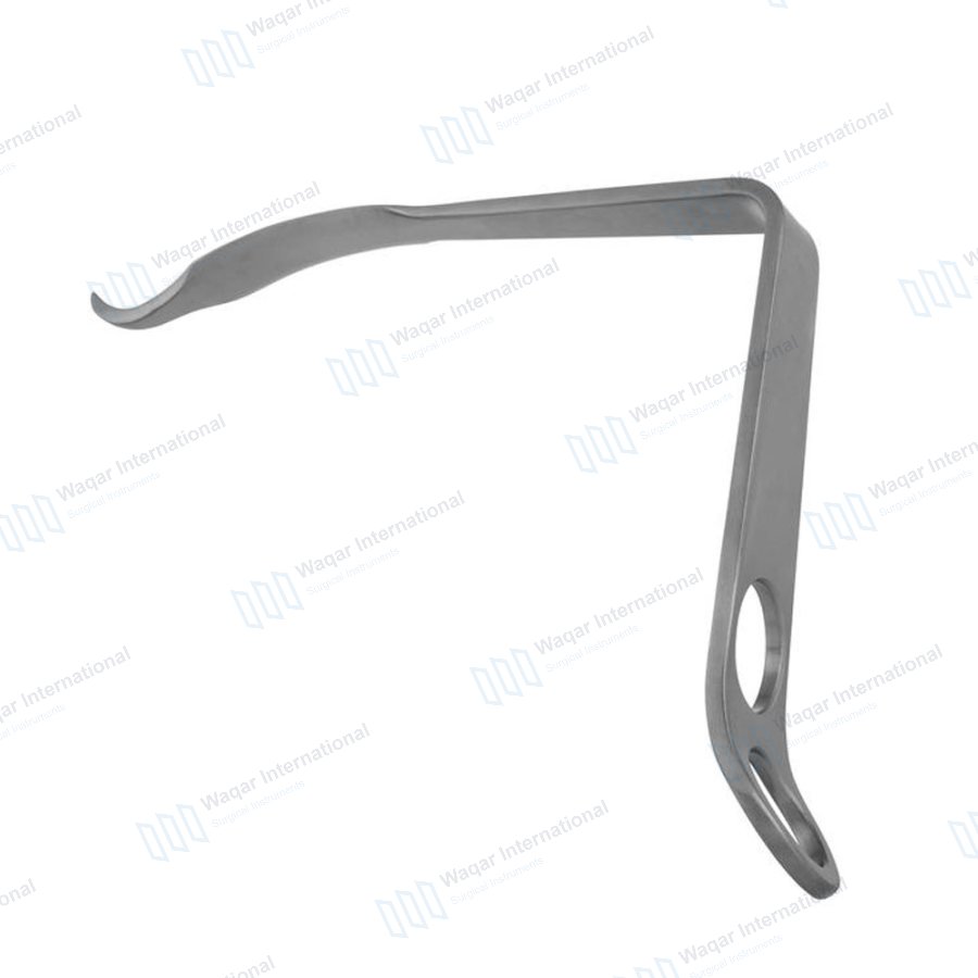 Bent Hohmann Orthopedic Mini Retractor Long Handle — orthopedic instruments manufactured by Waqar International, Sialkot