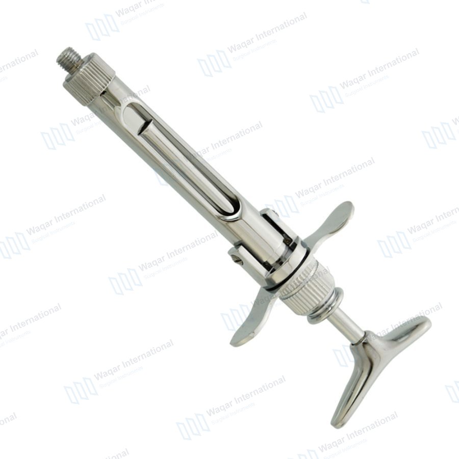 Dental Aspirating Syringe 2.5 Ring — dental instruments manufactured by Waqar International, Sialkot
