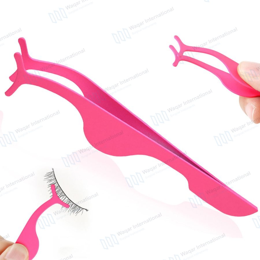 Eyelash Extension False Applicator Japanese Stainless Steel Beauty Tools — beauty instruments manufactured by Waqar International, Sialkot