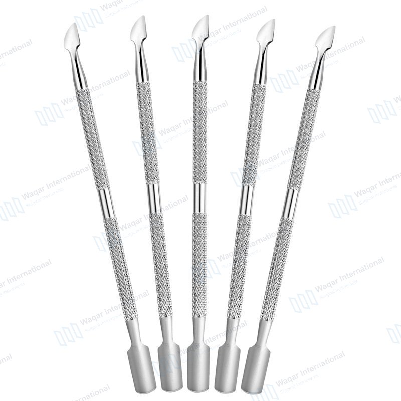 Fashion Dual-End Stainless Steel Nail Buffer — beauty instruments manufactured by Waqar International, Sialkot