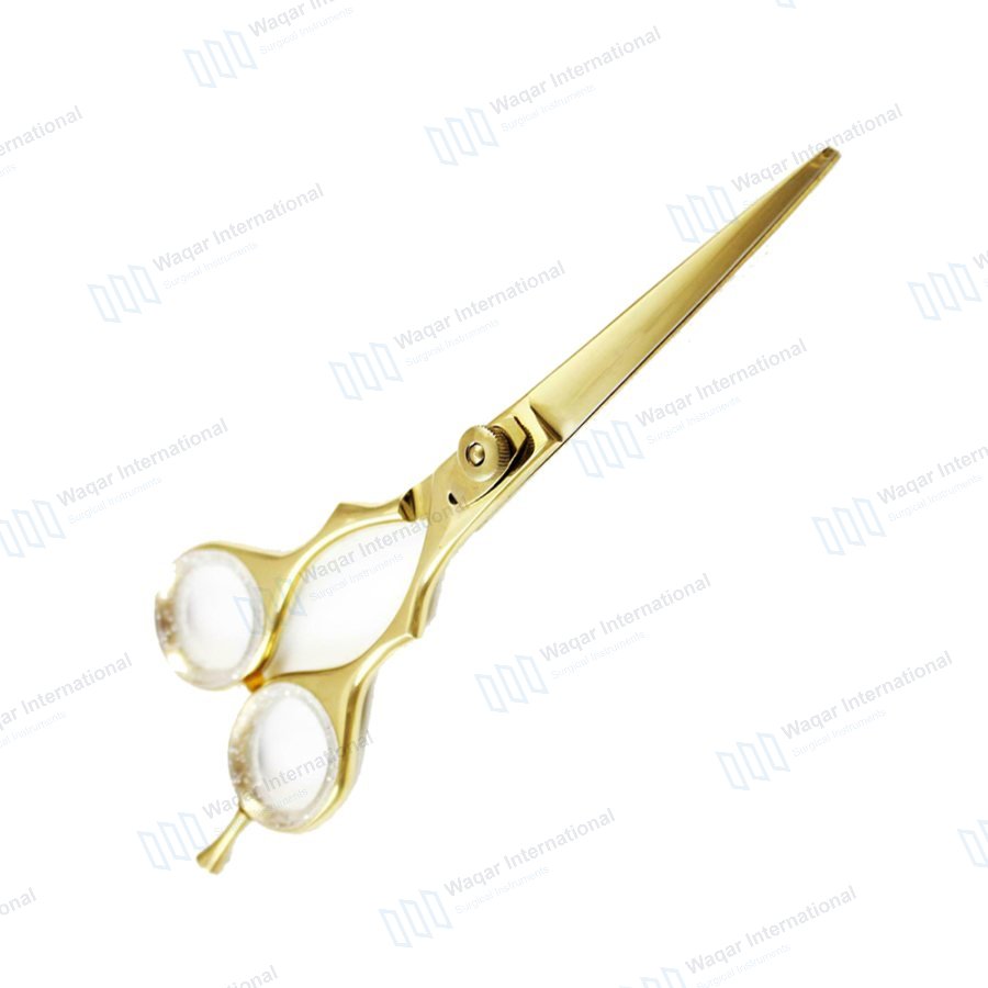 Stainless Steel Sharp Beauty Barber Scissors Set — beauty instruments manufactured by Waqar International, Sialkot