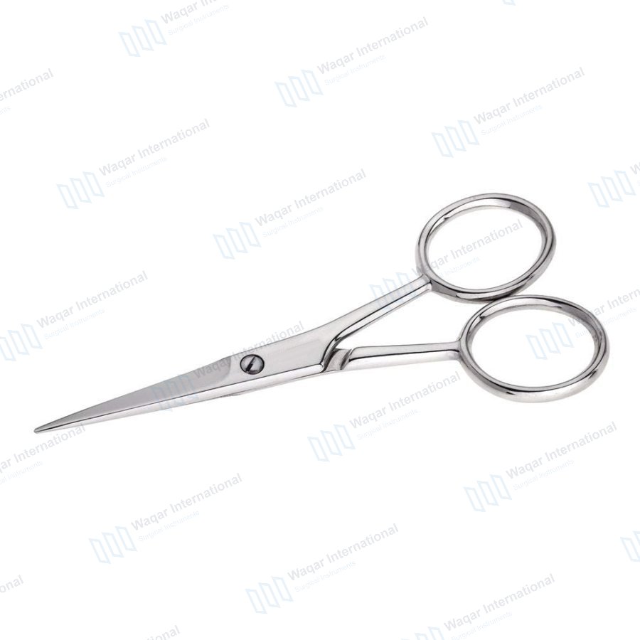 Stainless Steel Barber Scissors with Sharp Blade Tip — beauty instruments manufactured by Waqar International, Sialkot