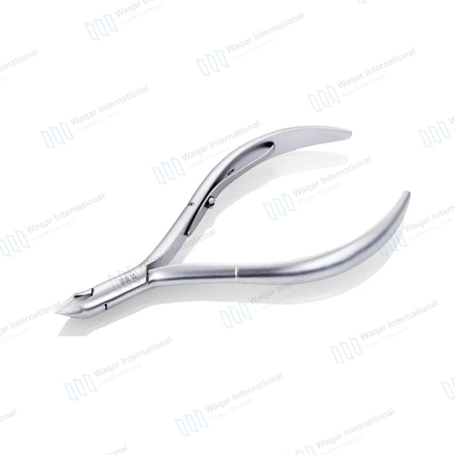 Stainless Steel Finger Cuticle Nippers Straight — beauty instruments manufactured by Waqar International, Sialkot