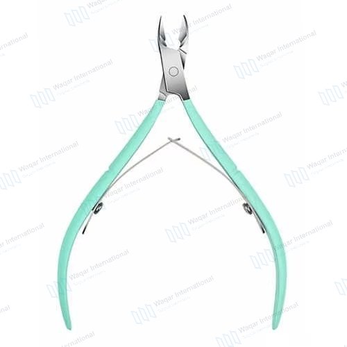 Customisable Logo Color Stainless Steel Finger Nail Clipper Trimmer — beauty instruments manufactured by Waqar International, Sialkot