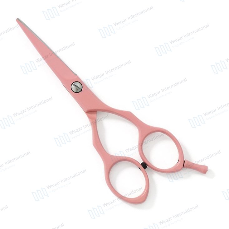 Stainless Steel Straight Blade Barber Beard Scissors — beauty instruments manufactured by Waqar International, Sialkot