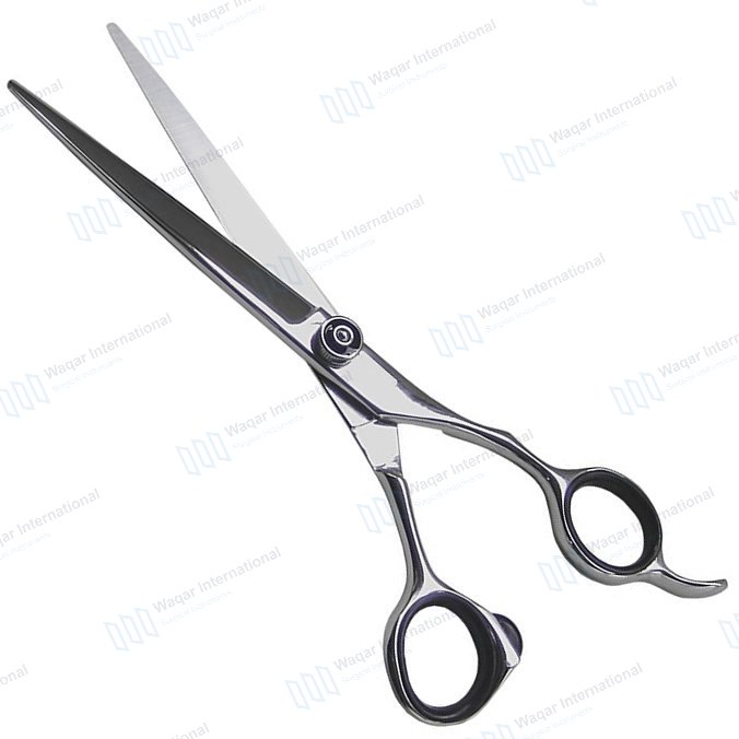 Hair Cutting Barber Scissors Straight Stainless Steel Sharp 5.0/5.5 — beauty instruments manufactured by Waqar International, Sialkot