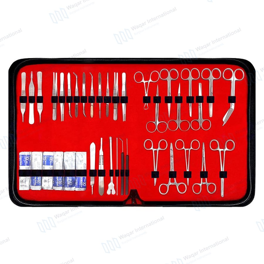Medical Student Surgical Scissors Dissection Kit — surgical instruments manufactured by Waqar International, Sialkot