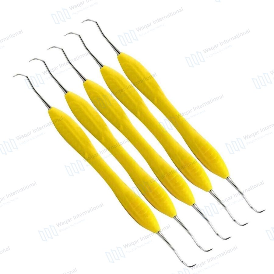 Double Ended Stainless Steel Dental Scaler Instrument — dental instruments manufactured by Waqar International, Sialkot