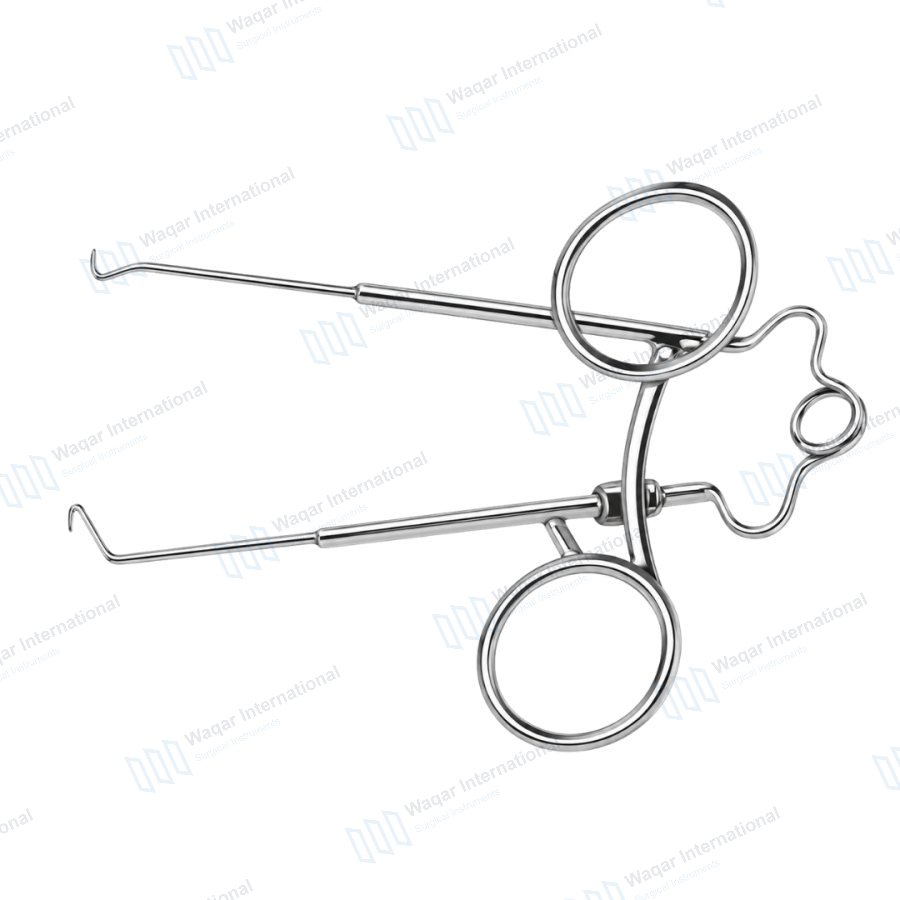 Spring Retractor Surgical Tool for Hands Free Tissue Retraction — surgical instruments manufactured by Waqar International, Sialkot