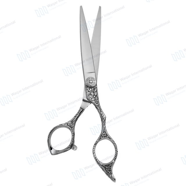 6.5 Inch Stainless Steel Salon Right-Handed Foldable — dental instruments manufactured by Waqar International, Sialkot
