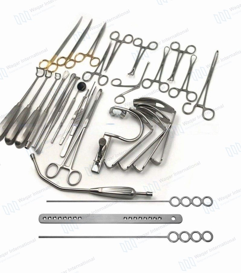 ENT Medical Tonsillectomy Surgical Instrument Set — ent instruments manufactured by Waqar International, Sialkot