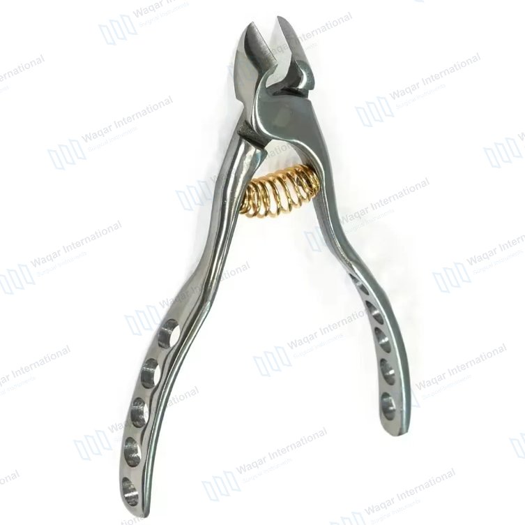 Stainless Steel Luxury Nail Nippers Cutters Manicure Scissors Pliers — beauty instruments manufactured by Waqar International, Sialkot