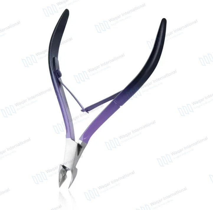 Service Customizable Stainless Steel Finger Cuticle Nippers — beauty instruments manufactured by Waqar International, Sialkot