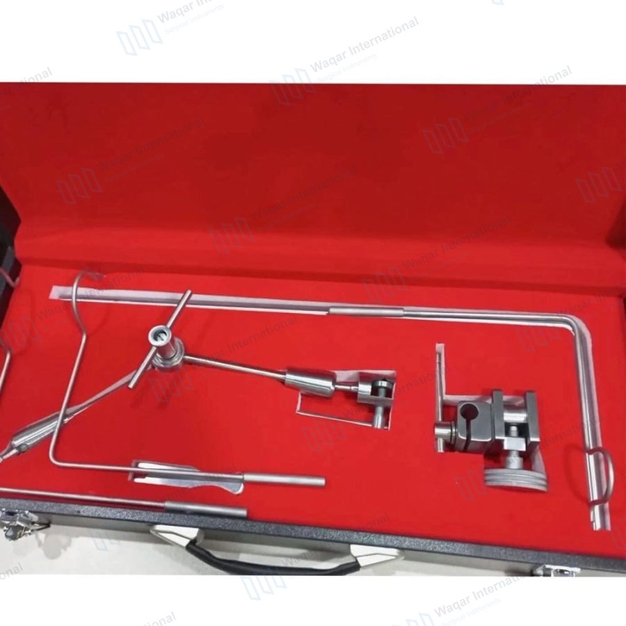 Laparoscopic Nathanson Liver Retractor Set Stainless Steel Surgical — laparoscopy surgery manufactured by Waqar International, Sialkot